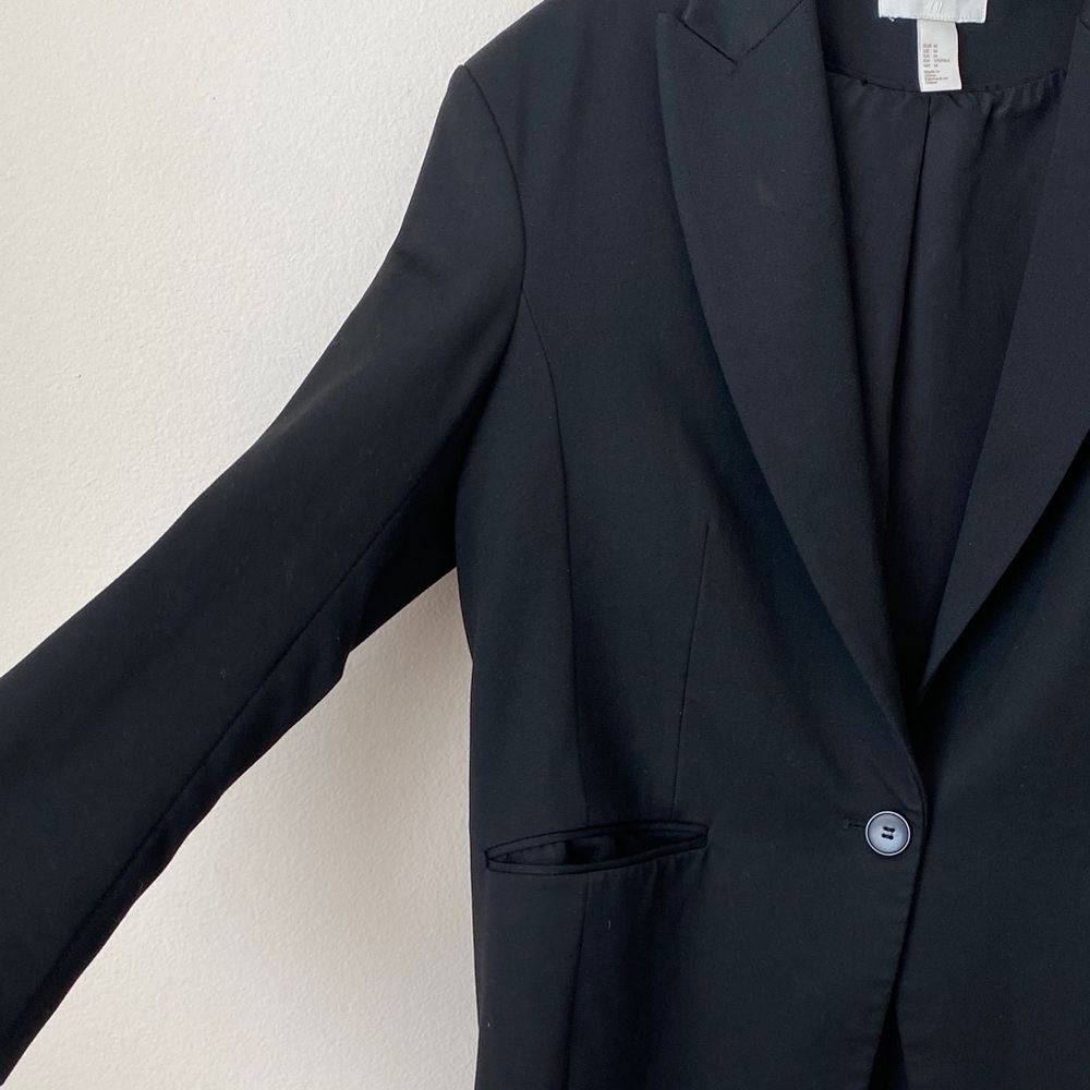 H&M Classic Black Blazer - Picture 4 of 7